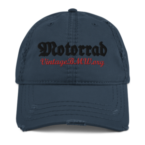 Distressed Motorrad Hat